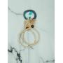 Set of 2 Dishtowel Hangers, Oven Door Towel Holder