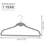 MIZGI Upgraded Cascading Velvet Hangers - 50 Pack Heavyduty Non Slip Hangers with Cascading Hooks Gray - Copper/Rose Gold Hooks,Space Saving Clothes Hangers for Pants,Coat,Shirts,Suits,Dress MIZGI Upgraded Cascading Velvet Hangers - 50 Pack Heavyduty Non Slip Hangers with Cascading Hooks Gray - Copper/Rose Gold Hooks,Space Saving Clothes Hangers for Pants,Coat,Shirts,Suits,Dress