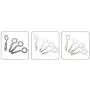 Cabilock Clothes pin 24PCS Plastic Windproof Clothes Pegs Laundry Hook Hanger Clothes Hanging Clips Household Clothes pin Hook Socks Folder (Grey)