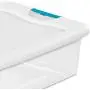 STERILITE 32-Quart Clear Stackable Latching Storage Boxes Container (24 Pack) STERILITE 32-Quart Clear Stackable Latching Storage Boxes Container (24 Pack)