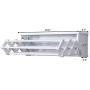 Tangkula Wall Mount Drying Rack Bathroom Home Expandable Towel Rack Drying Laudry Hanger Clothes Rack (Wood)