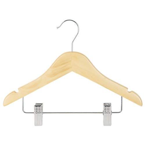 Richards Homewares Imperial/Juvenile Shirt/Coat Kids 10 Suit Hangers with Clips, Chrome Hooks Richards Homewares Imperial/Juvenile Shirt/Coat Kids 10 Suit Hangers with Clips, Chrome Hooks