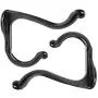 15 Pack Black Coat Hooks for Hanging Wall Hooks Rustic Hooks Wall Mounted Heavy Duty Hooks Double Hooks No Rust Hooks with 30 Screws for Hanging Coat, Scarf, Bag, Towel, Key, Cap, Cup, Hat 15 Pack Black Coat Hooks for Hanging Wall Hooks Rustic Hooks Wall Mounted Heavy Duty Hooks Double Hooks No Rust Hooks with 30 Screws for Hanging Coat, Scarf, Bag, Towel, Key, Cap, Cup, Hat