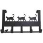 Mango Steam Over-The-Door Hanger (Cat, Black)
