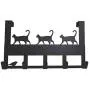 Mango Steam Over-The-Door Hanger (Cat, Black) Mango Steam Over-The-Door Hanger (Cat, Black)