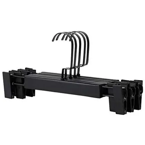 KYCPTNFJ 5 Pcs Trousers Organizer Storage Rack Home Solid Wood Wardrobe with Clip Pants Hanger Laundry Non Slip Skirt Clothes KYCPTNFJ 5 Pcs Trousers Organizer Storage Rack Home Solid Wood Wardrobe with Clip Pants Hanger Laundry Non Slip Skirt Clothes