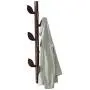 Angels home Coat Rack, Hooks Hat Coat Stand Heavy Duty Hallway Clothes Hat Rack Hangers Hall Trees Hanging All Kinds of Clothes (Color : Brown)