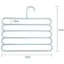 10PC Random Color Pants Hangers Multifunction Trousers Hanger Storage Rack Clothes Hanger Tie Scarfs Belt Towel Non-Slip Magic Hanger Decoration 10PC Random Color Pants Hangers Multifunction Trousers Hanger Storage Rack Clothes Hanger Tie Scarfs Belt Towel Non-Slip Magic Hanger Decoration