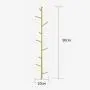 JIAYING Tree Wall Hanging Coat Rack, Clothes Hanger ,Clothes Racks,with 6-9 Metal Hooks for Living Room, Bedroom, Study, Bathroom (Size : 9 hook-90CM) JIAYING Tree Wall Hanging Coat Rack, Clothes Hanger ,Clothes Racks,with 6-9 Metal Hooks for Living Room, Bedroom, Study, Bathroom (Size : 9 hook-90CM)