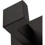 Wellsum 3M self 3M Adhesive Matte Black Bathroom Rustproof Heavy Duty Door Hanger, 2-Piece Towel Hook, No Drilling