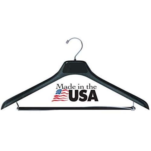 Rapid Plastics 19" Broad Shoulder Suit Hanger-AMA