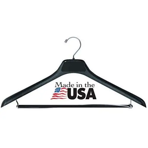 Rapid Plastics 19" Broad Shoulder Suit Hanger-AMA