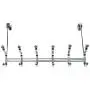 Berry Ave Door Hanger Wall Hooks | Mounted Rack for Coats, Hats, Robes, Towels, and Umbrellas | Over-the-Door Mount with Chrome Finish | Closet & Bathroom Organizer Berry Ave Door Hanger Wall Hooks | Mounted Rack for Coats, Hats, Robes, Towels, and Umbrellas | Over-the-Door Mount with Chrome Finish | Closet & Bathroom Organizer
