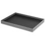 Pop n Store Decorative Storage Boxes with Lid - Collapsible and Stackable - Medium Document Boxes Aztec Gray Print - Interior Size (12