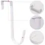 6 Pack Over The Door Hook,Vinyl Coated Metal Door Hook Hangers for Hanging Clothes,Hats,Towels,Coats,Bag 6 Pack Over The Door Hook,Vinyl Coated Metal Door Hook Hangers for Hanging Clothes,Hats,Towels,Coats,Bag