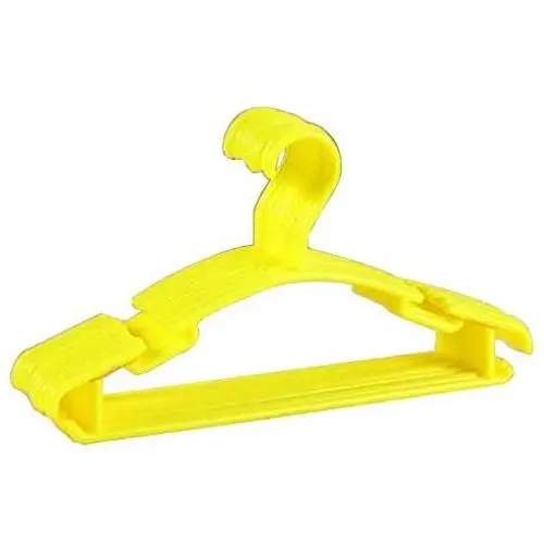 24station Set of 10 Plastic Small Cloth Hangers Mini Hangers [E]