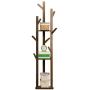 Coat Rack,Wardrobe Wall Hanger Clothes Hangers Wall Clothes Hanger Wooden Coat Rack Clothes Stand,Model D