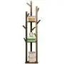 Coat Rack,Wardrobe Wall Hanger Clothes Hangers Wall Clothes Hanger Wooden Coat Rack Clothes Stand,Model D