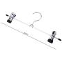 10PCS Stainless Steel Trousers Rack Clip Anti-Slip Clothespin Pants Clamp Clothes Hanger 10PCS Stainless Steel Trousers Rack Clip Anti-Slip Clothespin Pants Clamp Clothes Hanger