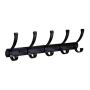 SX1560 Aluminum Alloy Punch-Free Hook Clothes Towel Hanger Wall Hanging Bathroom Bedroom Hook (Color : Black) SX1560 Aluminum Alloy Punch-Free Hook Clothes Towel Hanger Wall Hanging Bathroom Bedroom Hook (Color : Black)