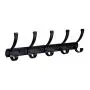 SX1560 Aluminum Alloy Punch-Free Hook Clothes Towel Hanger Wall Hanging Bathroom Bedroom Hook (Color : Black)