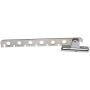 UKSAT Wall Mounted Clothes Bar - Stainless Steel Folding Clothes Hanger with 6/8 Hooks,Swing Arm Holder Coat Hanger Closet Wardrobe Organizer or Bathroom Foyer Office or Bedroom