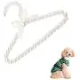 10pcs Random Color Children Pearl Hanger Fashion Dog Cat Cloth Hanger Clothes Baby Pearl Plastic Pet Hangers 20cm 10pcs Random Color Children Pearl Hanger Fashion Dog Cat Cloth Hanger Clothes Baby Pearl Plastic Pet Hangers 20cm