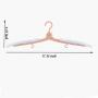 Travel Folding Clothes Hanger,Portable Collapsible Hanger Drying Rack,Multifunctional Plastic Non-Slip Telescopic Drying Rack,Clothes Coat Scarf Pants Shirt Socks Underwear,Travel Life Essential(2pcs)
