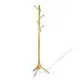 CHENNAO High-Grade Wooden Tree Coat Rack Stand, 6 Hooks - Super Easy Assembly NO Tools Required - 3 Adjustable Sizes Free Standing Coat Rack, Hallway/Entryway Coat Hanger Stand for Clothes, Suits, Acc CHENNAO High-Grade Wooden Tree Coat Rack Stand, 6 Hooks - Super Easy Assembly NO Tools Required - 3 Adjustable Sizes Free Standing Coat Rack, Hallway/Entryway Coat Hanger Stand for Clothes, Suits, Acc