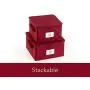 Covermates ? China Cups and Coffee Mugs Storage Boxes 17W x 13D x 5H ? Covermates Collection ? 2 YR Warranty ? Year Around Protection - Scarlett Red Covermates ? China Cups and Coffee Mugs Storage Boxes 17W x 13D x 5H ? Covermates Collection ? 2 YR Warranty ? Year Around Protection - Scarlett Red