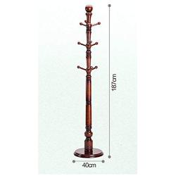 WZP Household Solid Wood Coat European Rack Floor Home Hangers Bedroom Hangers Fashion Hall Rack Clothes Rack Simple