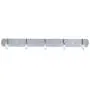 Vonty 2pcs Wall Mounted Coat Hooks Aluminum Towel Hat Clothes Hanger Rack with 5 Hooks Vonty 2pcs Wall Mounted Coat Hooks Aluminum Towel Hat Clothes Hanger Rack with 5 Hooks