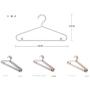 SAASNY Standard Plastic Hangers ? Pack of 20 ? Durable and Slim with Sleek Design ? Green ? Non Slip & Space Saving Clothes Hangers for Drying and Storage