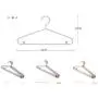 SAASNY Standard Plastic Hangers ? Pack of 10 ? Durable and Slim with Sleek Design ? White ? Non Slip & Space Saving Clothes Hangers for Drying and Storage SAASNY Standard Plastic Hangers ? Pack of 10 ? Durable and Slim with Sleek Design ? White ? Non Slip & Space Saving Clothes Hangers for Drying and Storage