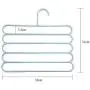 Pants Hangers Holders Multifunction Trousers Hanger Storage Rack Clothes Hanger Tie Scarfs Belt Towel Non-Slip Magic Hanger 5PC Color Random Pants Hangers Holders Multifunction Trousers Hanger Storage Rack Clothes Hanger Tie Scarfs Belt Towel Non-Slip Magic Hanger 5PC Color Random