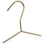 Quality Babies/Toddlers Gold Modern Heavy Duty Metal Hangers ? Clothing Thin Compact Hanger ? Coated Metal Hangers for Wardrobe (Kids Size)