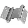 Aexit Screws Mounted Clothes Hangers Silver Tone Stainless Steel Double Door Butt Hinge Childrens Clothes Hangers 126mm Length Aexit Screws Mounted Clothes Hangers Silver Tone Stainless Steel Double Door Butt Hinge Childrens Clothes Hangers 126mm Length
