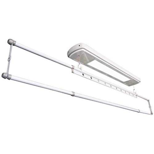 Drying Racks ROMX Ceiling Mounted Clothes, Home Retractable Clothes Rack - Wall Mounted Folding Clothes Hanger, Vertical Folding Laundry, Remote Control Lift, LED Drying Racks ROMX Ceiling Mounted Clothes, Home Retractable Clothes Rack - Wall Mounted Folding Clothes Hanger, Vertical Folding Laundry, Remote Control Lift, LED