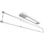 Drying Racks ROMX Ceiling Mounted Clothes, Home Retractable Clothes Rack - Wall Mounted Folding Clothes Hanger, Vertical Folding Laundry, Remote Control Lift, LED