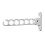 Spectrum 35000 Diversified Wall Mount Hanger Holder Closet Organizer, White