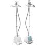 Pure Enrichment PureSteam Pro Upright Clothes Steamer with Garment Hanger and 4 Steam Levels - Heats in 45 Seconds with Half Gallon Water Tank for 1 Hour Continuous Steaming - Includes Fabric Brush