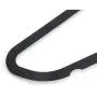100pcs 450.524.5 Plastic Flocking Clothes Hangers with Rail Black 100pcs 450.524.5 Plastic Flocking Clothes Hangers with Rail Black