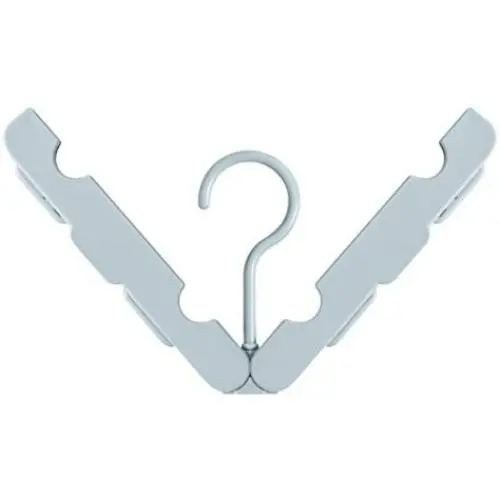 Oraunent Plastic Hangers Rack Portable Clothes Hanger Non Slip for Infant Toddler Nursery Blue