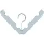 Oraunent Plastic Hangers Rack Portable Clothes Hanger Non Slip for Infant Toddler Nursery Blue