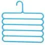10PC Random Color 5 Layers Pants Clothes Hangers Non-Slip Multifunctional Clothes Hangers Multilayer Tie Scarfs Magic Hanger Home Decoration 10PC Random Color 5 Layers Pants Clothes Hangers Non-Slip Multifunctional Clothes Hangers Multilayer Tie Scarfs Magic Hanger Home Decoration