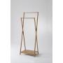 Compactor Bamboo Double Clothes Hanger