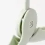 Zmmyr PP Foldable Clothes Hangers Mini Telescopic Travel Folding Hanger Set of 4 (Green)