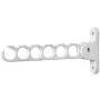 Spectrum Hanger Holder Color: White (Size: 11 3/4" H x 2 " W x 1 1/4" D) - 2 Count