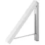 iDesign Brezio Wall Mount Metal Clothes Hanger Drying Rack for Laundry Room, Bathroom or Bedroom, 1.78" x 11.81" x 15.7", White iDesign Brezio Wall Mount Metal Clothes Hanger Drying Rack for Laundry Room, Bathroom or Bedroom, 1.78" x 11.81" x 15.7", White