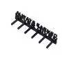 Always Earned Never Given Spartan Race Running Marathon Sports Medal Display Rack Holder Hanger Organizer for Wall OCR Obstacle Course Race